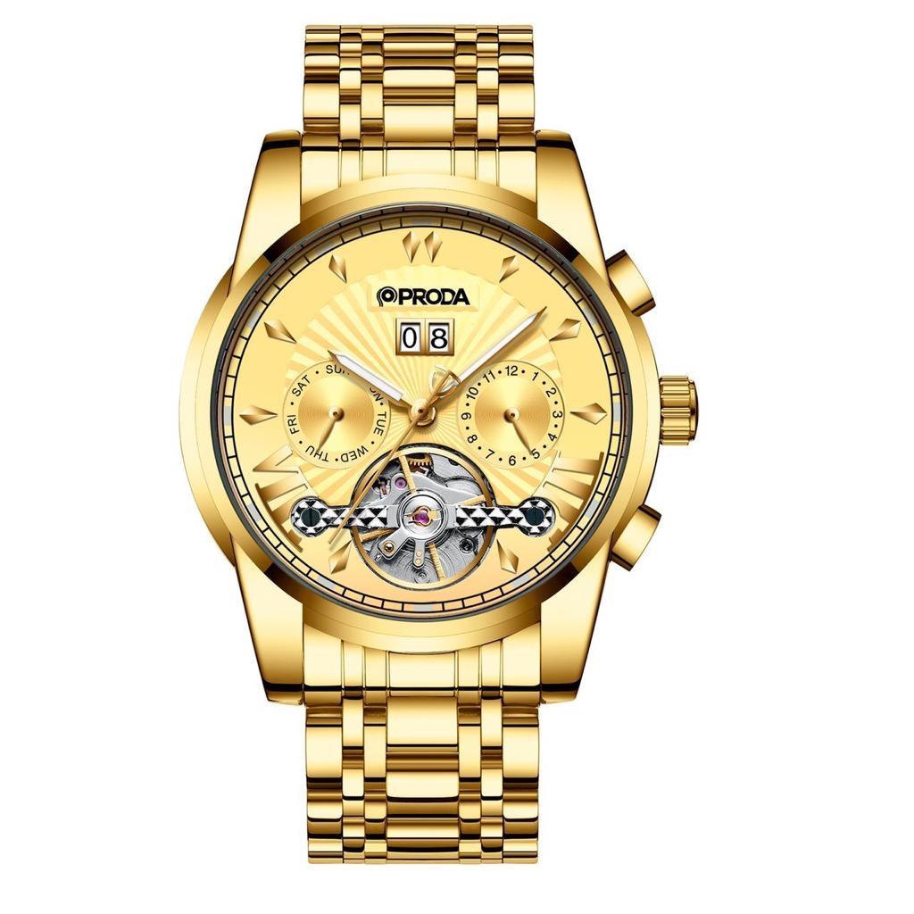 95F Gold Chain Watch