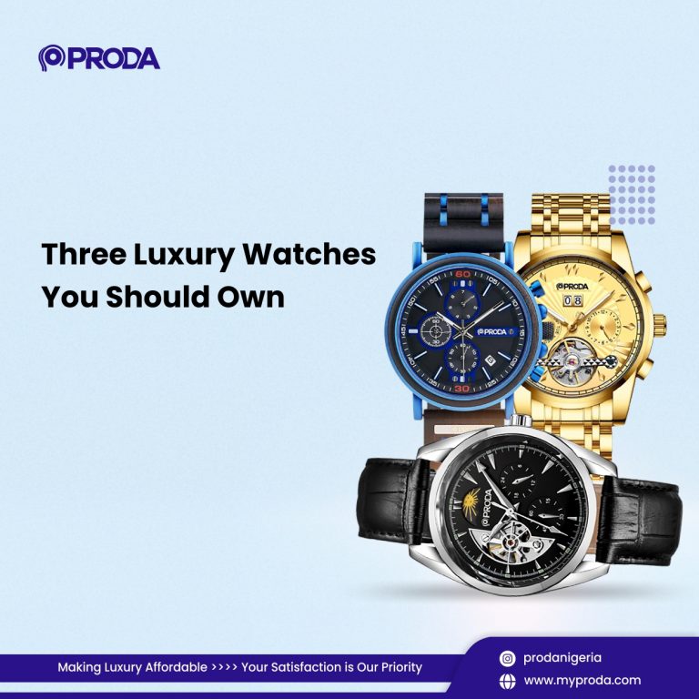 Three Luxury Watches a Man Should Own