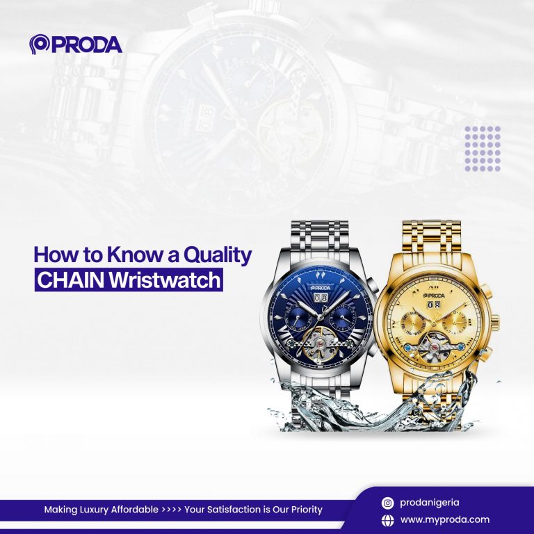 How Do I Know a Quality Chain Watch?