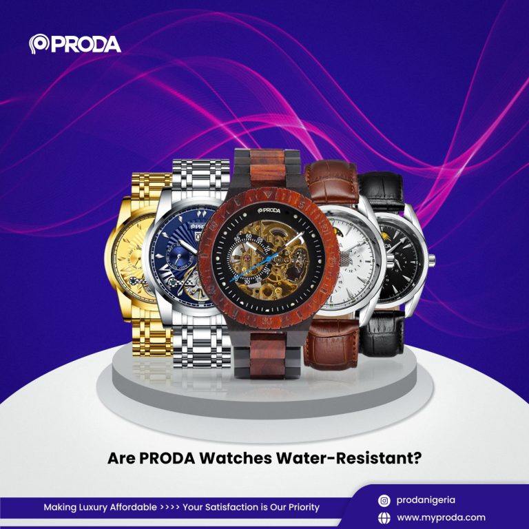 Are PRODA Watches Water Resistant?