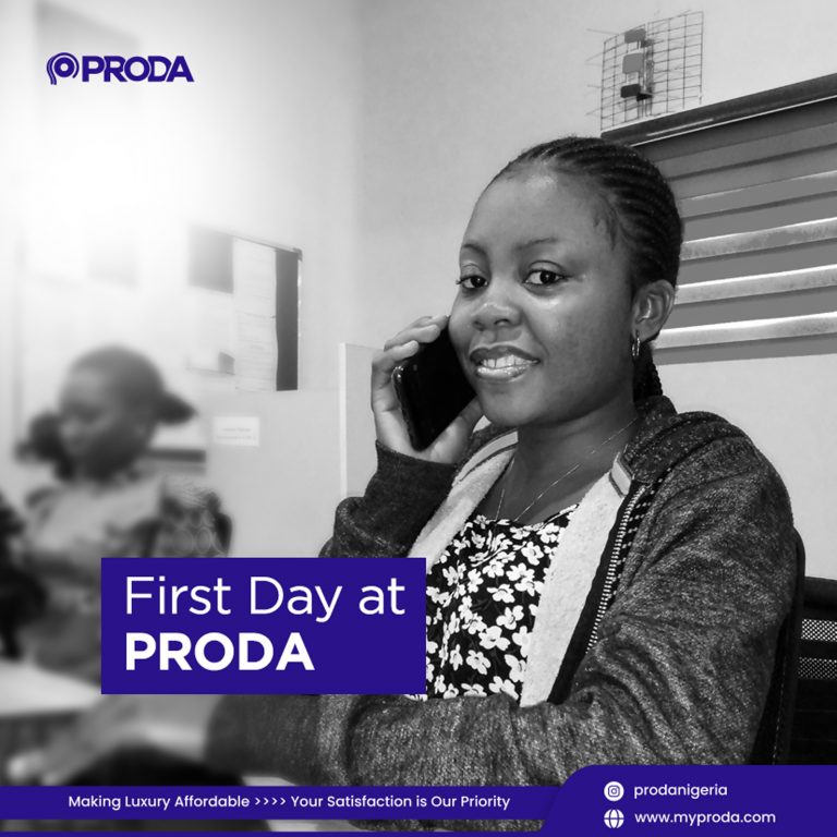 First Day at PRODA