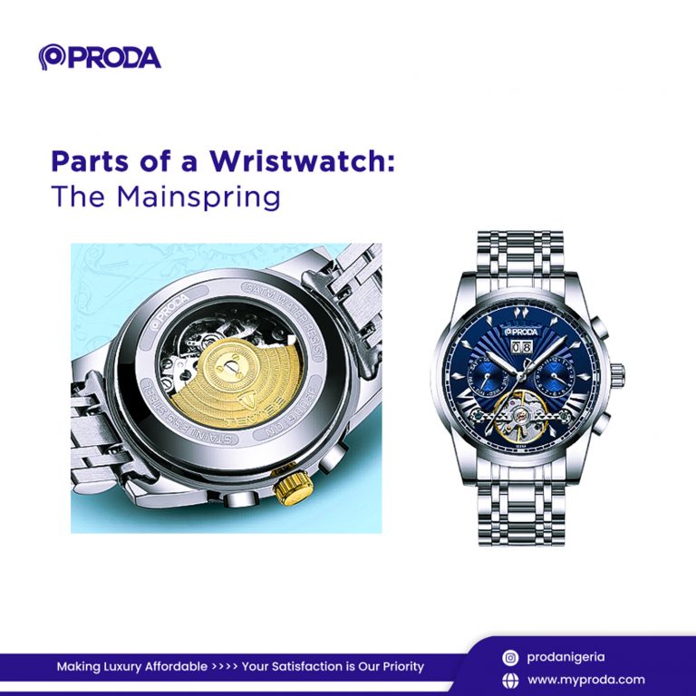 Parts of a Wristwatch: The Mainspring