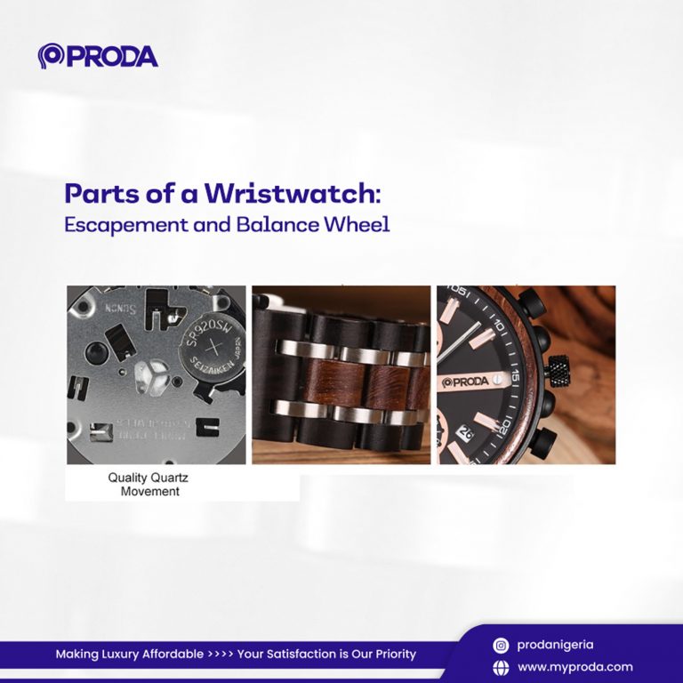 Parts of a Wristwatch: Escapement and Balance Wheel